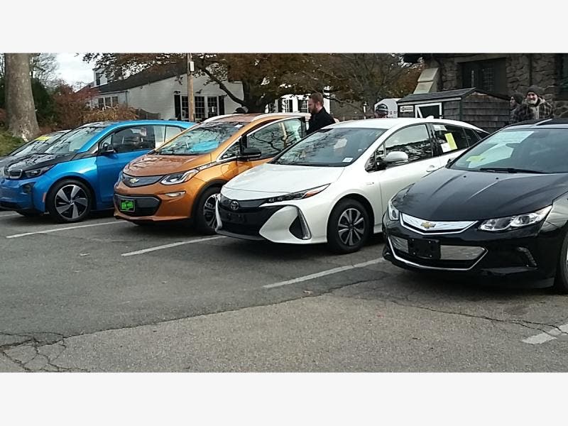Electric Vehicle Test Ride Event Sat Sept 8 Braintree High School 1 4 