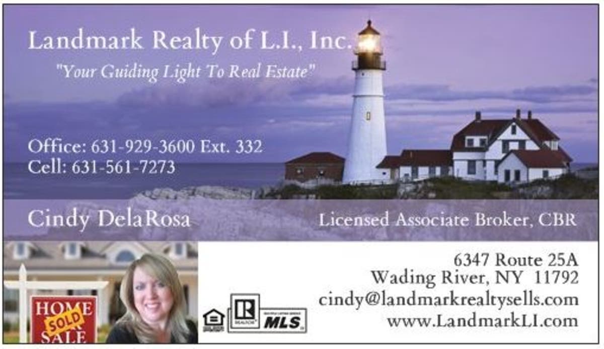 Cindy DelaRosa, Licensed Associate Broker, CBR, Landmark Realty of L.I., Inc.