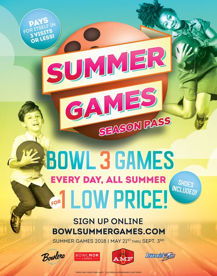 BOWL ALL SUMMER @ AMF Wantagh Lanes