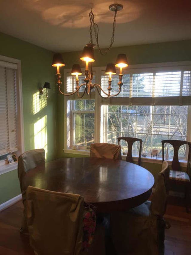 For Sale Walnut dining table with 6 matching chairs Annapolis, MD Patch