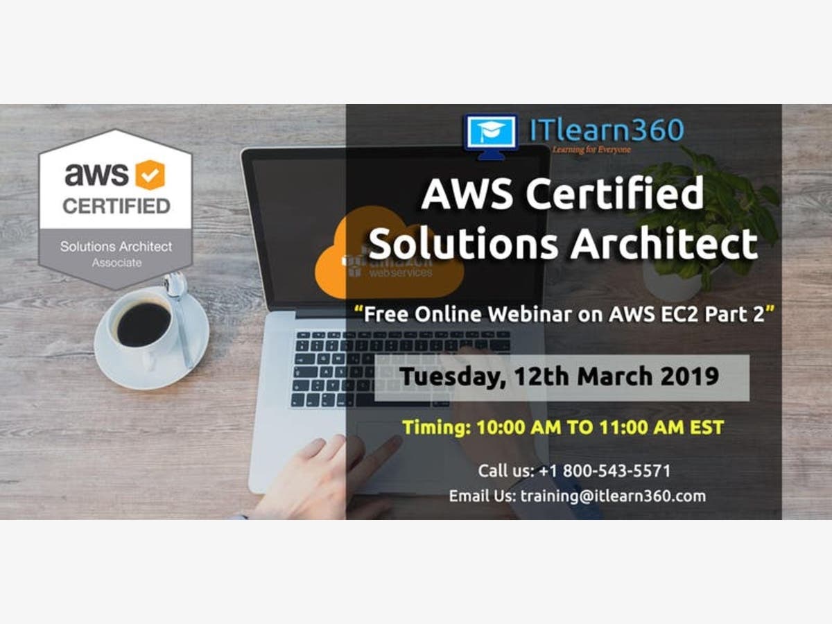 AWS Certified Solutions Architect Training in Virginia – Webinar ...