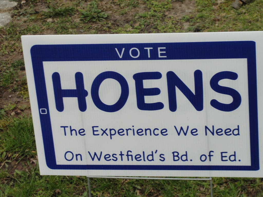 Photos: BOE Lawn Signs Dot the Landscape | Westfield, NJ Patch