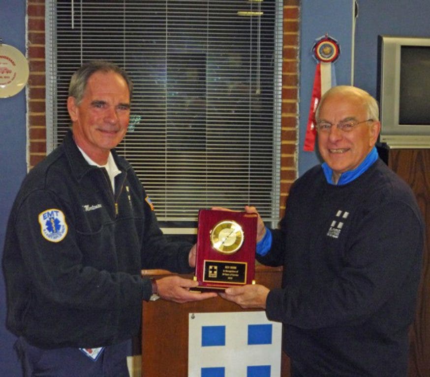 Kenneth Herr Ken Herr Honored for 20 Years of Service to Summit First Aid Squad ...
