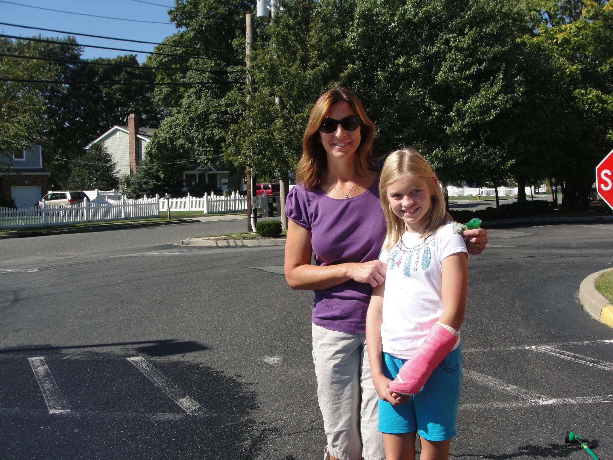 Girl Scout Silver Award Candidate Holds Car Wash Fundraiser Sayville