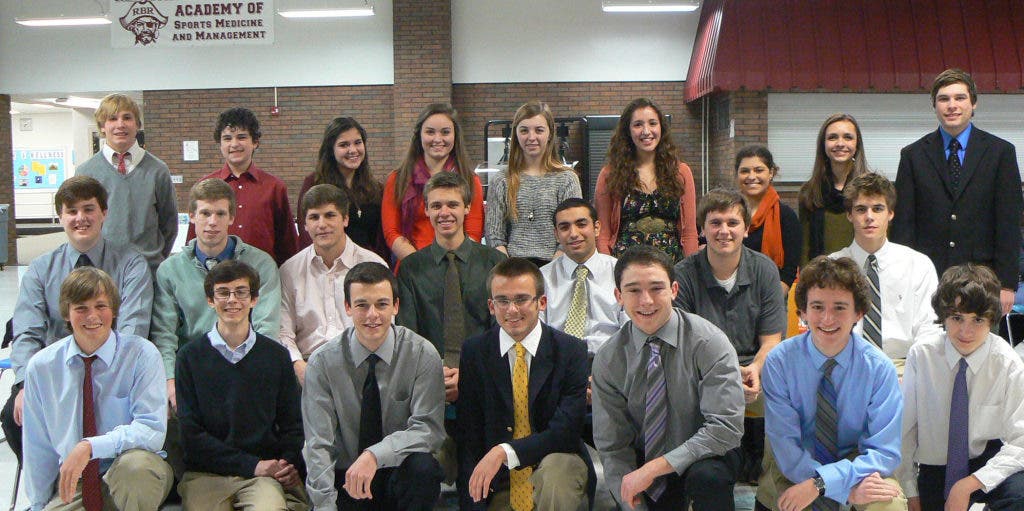 Student establishes national math honor society at rbr little silver