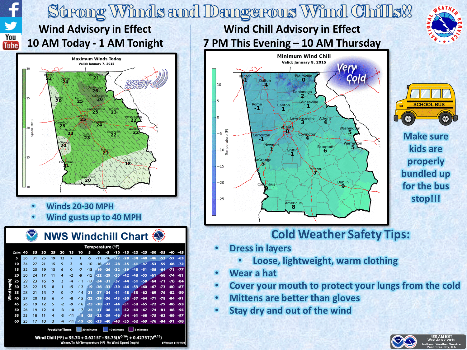 Weather Alert: Brace Yourselves for Dangerous Wind Chills | Kennesaw ...