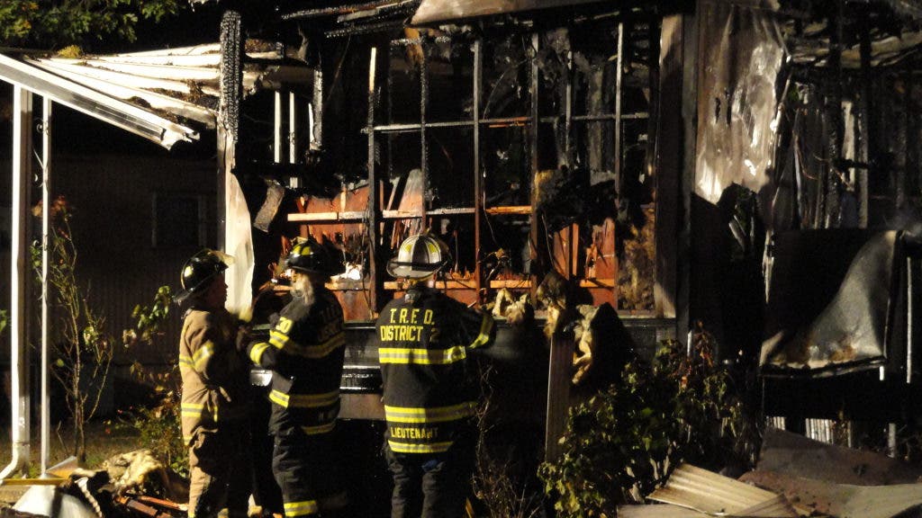 Early Morning Fire Engulfs Toms River Mobile Home | Toms River, NJ Patch