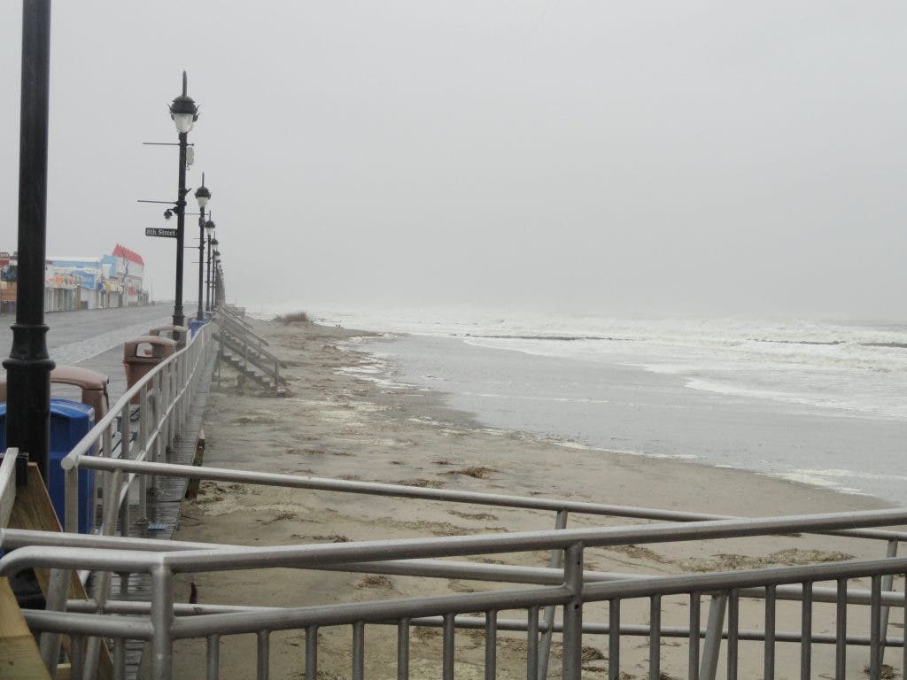 Storm Update Wind, Waves and Tides Threaten Ocean City Ocean City
