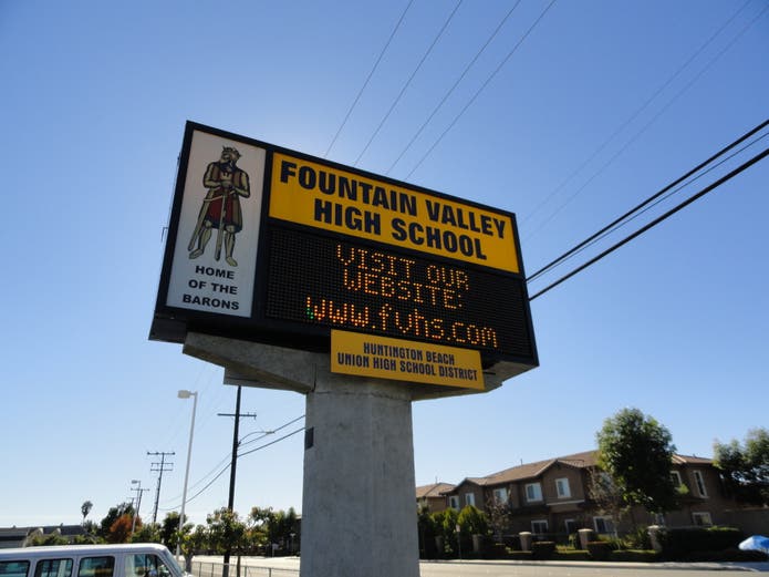 Fountain Valley High School Ranked Among Nation's Best Fountain