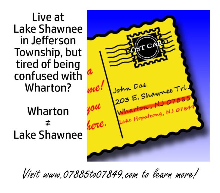 Lake Shawnee ZIP Code Change Request | Jefferson, NJ Patch