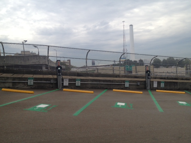 Spotted Electric Vehicle Charging Station State Capitol