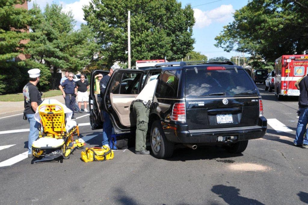 School Bus Collides with 2 Vehicles on Conklin Street; Kids OK ...