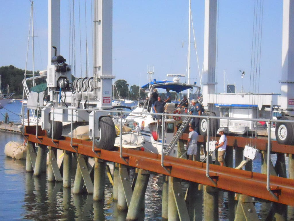 Photos Oyster Bay Boat Raising Northport, NY Patch