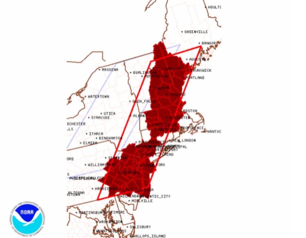 Tornado Watch Issued for New Jersey | Freehold, NJ Patch