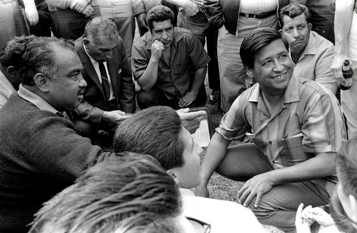Cesar Chavez Labor Leader Worker Fighter For Human Rights San 