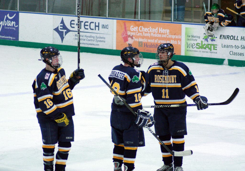 Rosemount Boys Hockey Drops 6 2 Game To Cottage Grove Apple