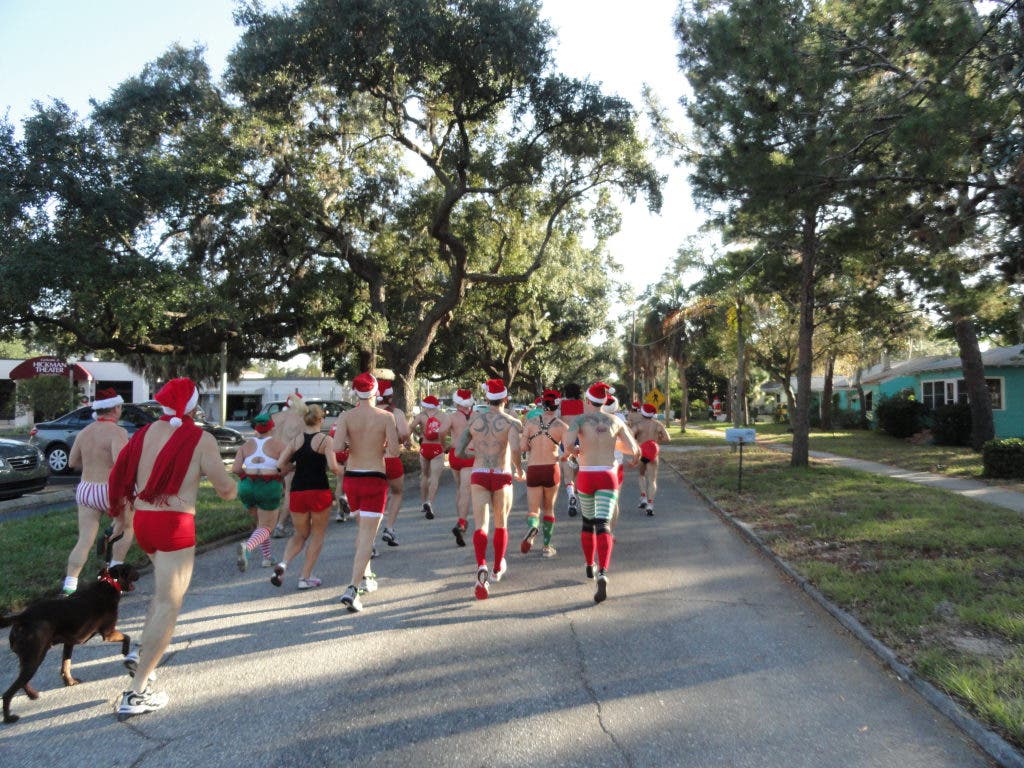 Speedo Run The All-Too-Brief Santa Speedo Run | Gulfport, FL Patch