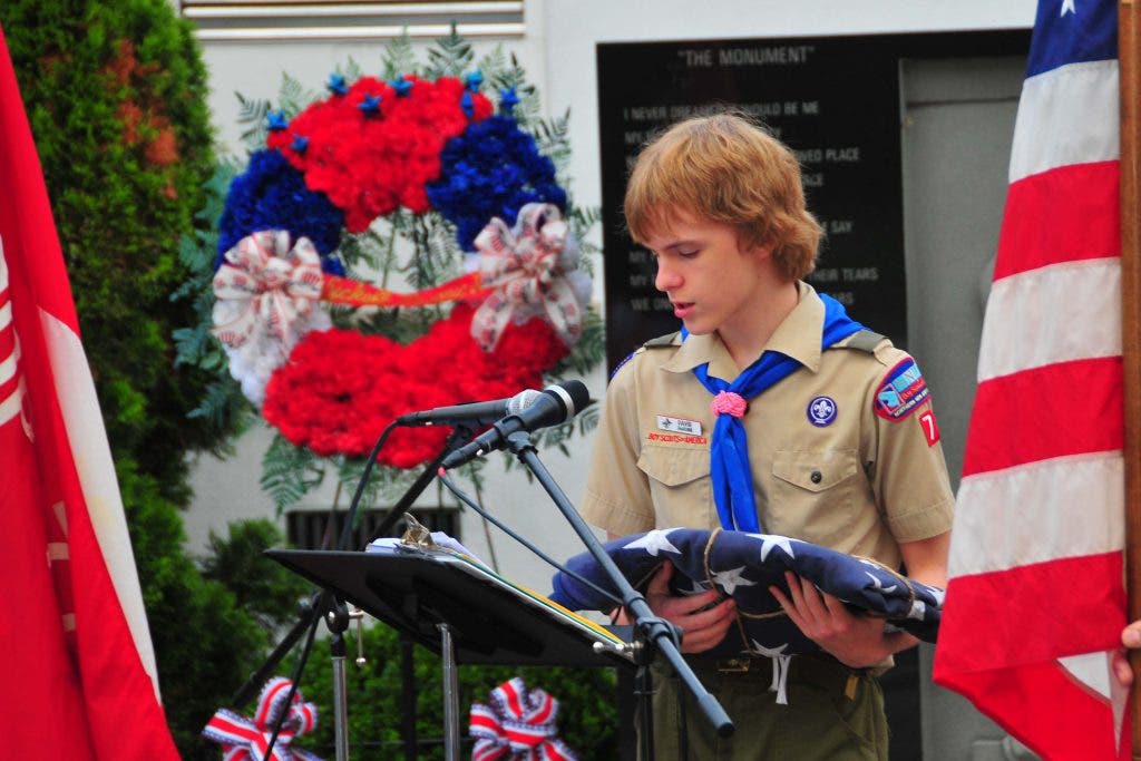 Boy Scout Troop 77 Holds Annual Flag Retirement Ceremony | Wyckoff, NJ ...