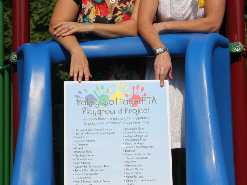 Valley Cottage Elementary Dedicates New Playground Nyack Ny Patch
