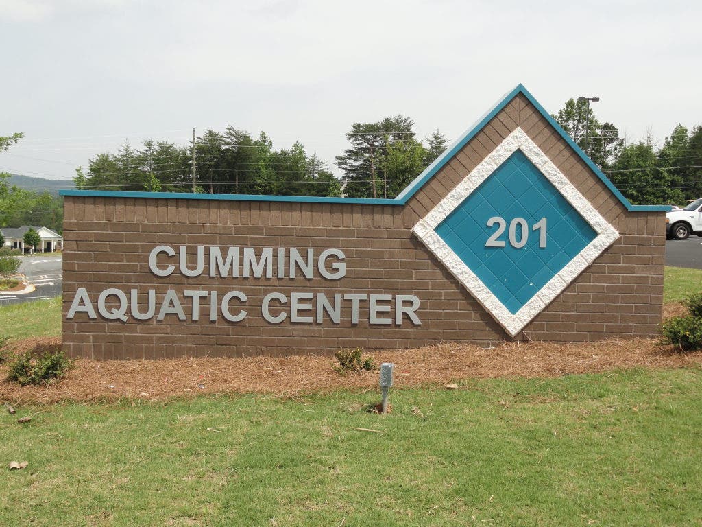 Cumming Aquatic Center Parking