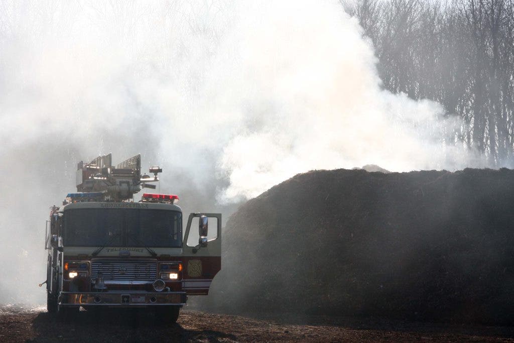 Firefighters Douse Mulch Fire at Ecological Center | Lawrenceville, NJ ...