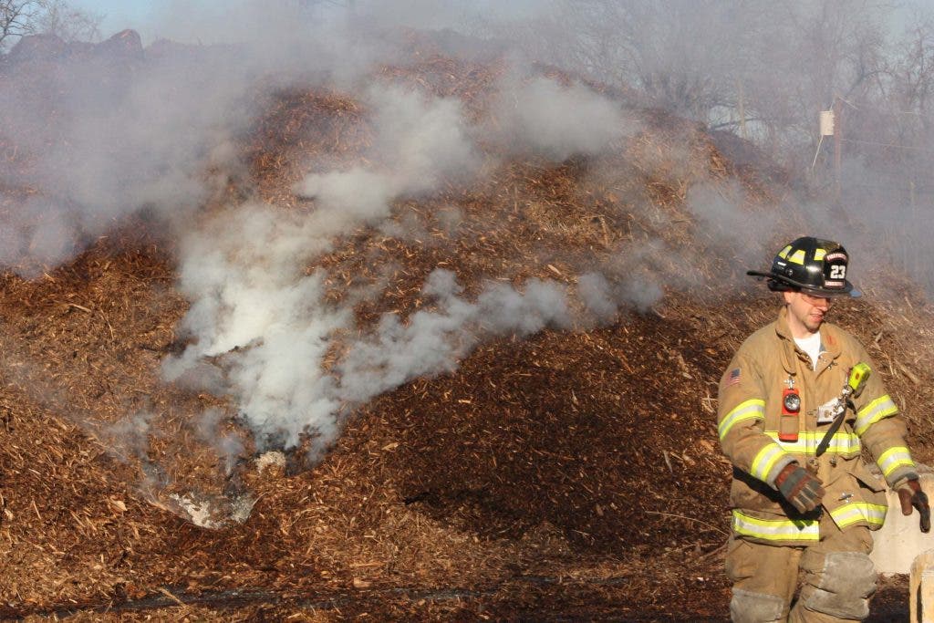 Firefighters Douse Mulch Fire at Ecological Center | Lawrenceville, NJ ...