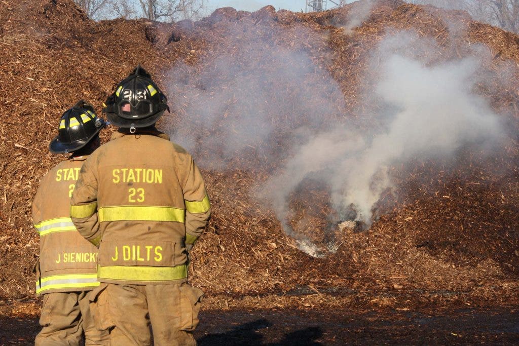 Firefighters Douse Mulch Fire at Ecological Center | Lawrenceville, NJ ...
