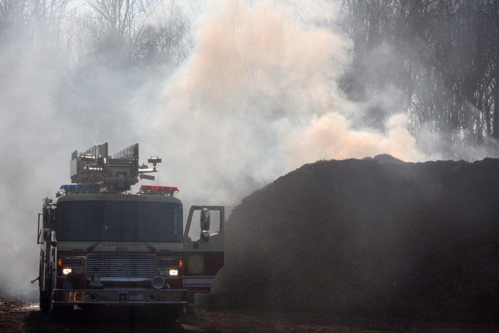 Firefighters Douse Mulch Fire at Ecological Center | Lawrenceville, NJ ...