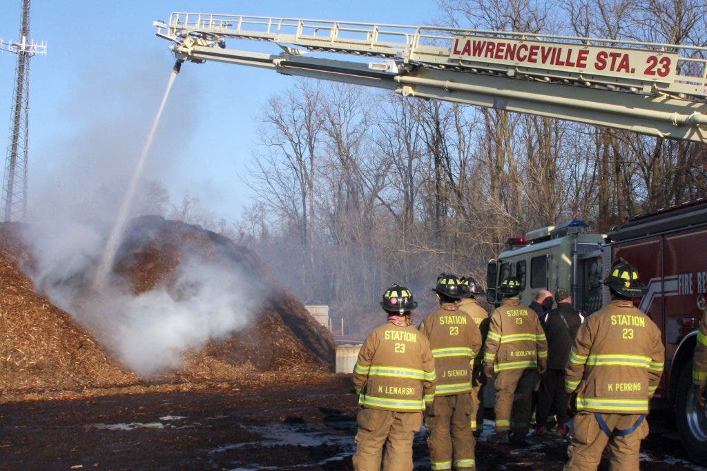 Firefighters Douse Mulch Fire at Ecological Center | Lawrenceville, NJ ...