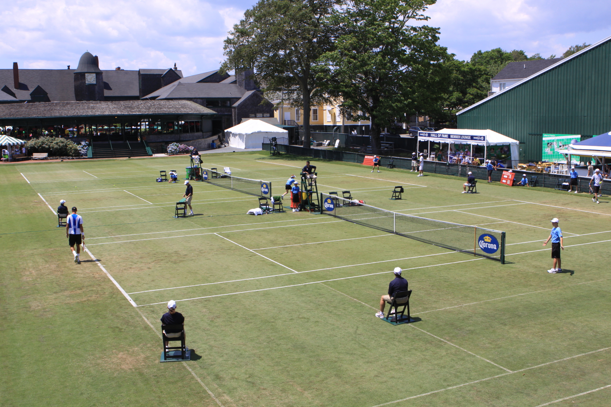 Family Weekend & Qualifying Rounds of Hall of Fame Tennis Championships Newport, RI Patch