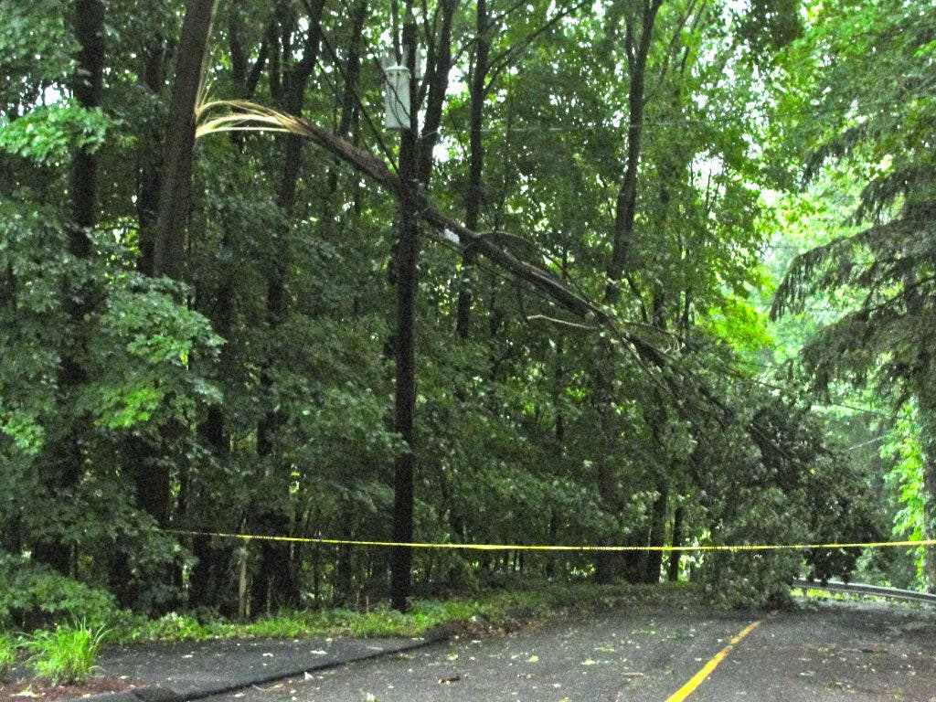 Storm Downs Trees, Closes Roads, Knocks Out Power | Newtown, CT Patch