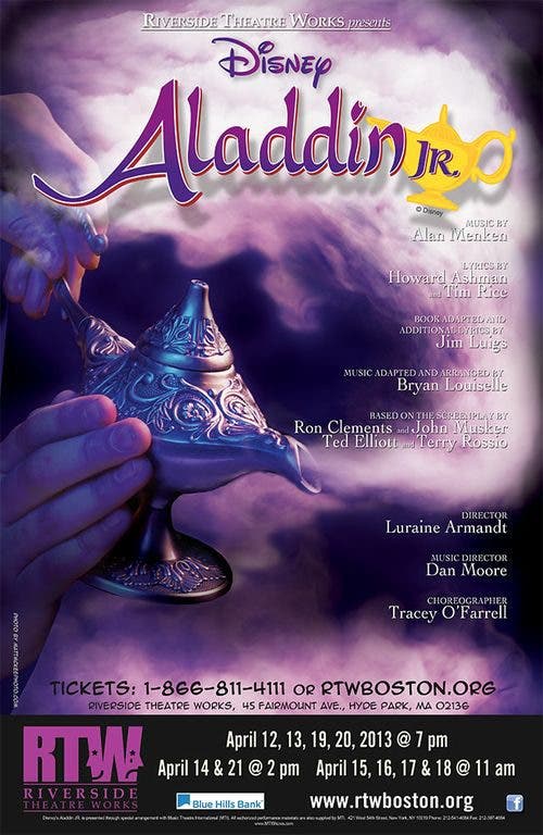 Milton Kids Appear In Aladdin Jr At Riverside Theatre Works Milton Ma Patch