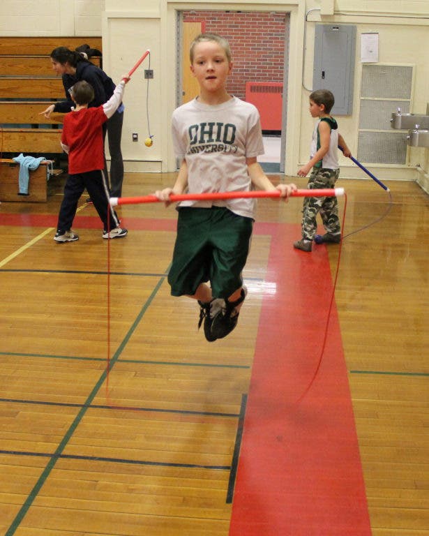 Jump Rope Students NES Students Jump Ropes For Heart | Narragansett, RI Patch