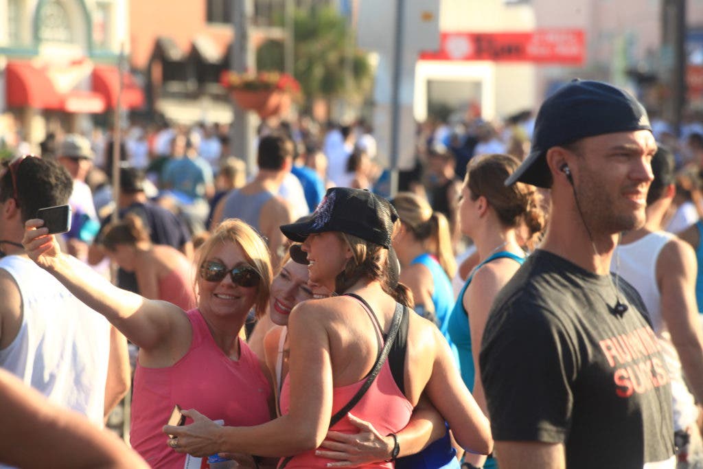 Photos Fire Run From La Jolla to Pacific Beach La Jolla, CA Patch