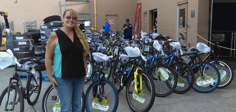 Angel Limousine Castro Valley 'Bike Angel' In Need of Hundreds of Bicycle Donations for Fire Victims