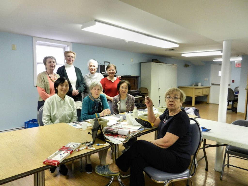 Students of Florence Katz, Richard A. Nest Senior Center Exhibit at the ...