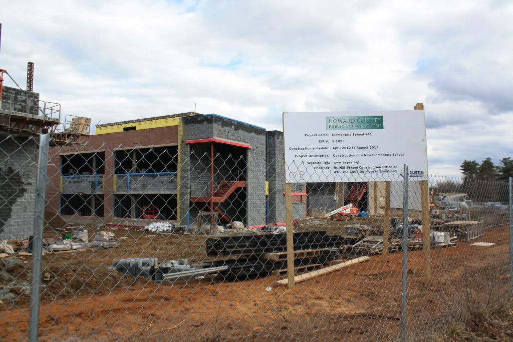 Ducketts Lane School Construction on Schedule, on Budget Elkridge, MD