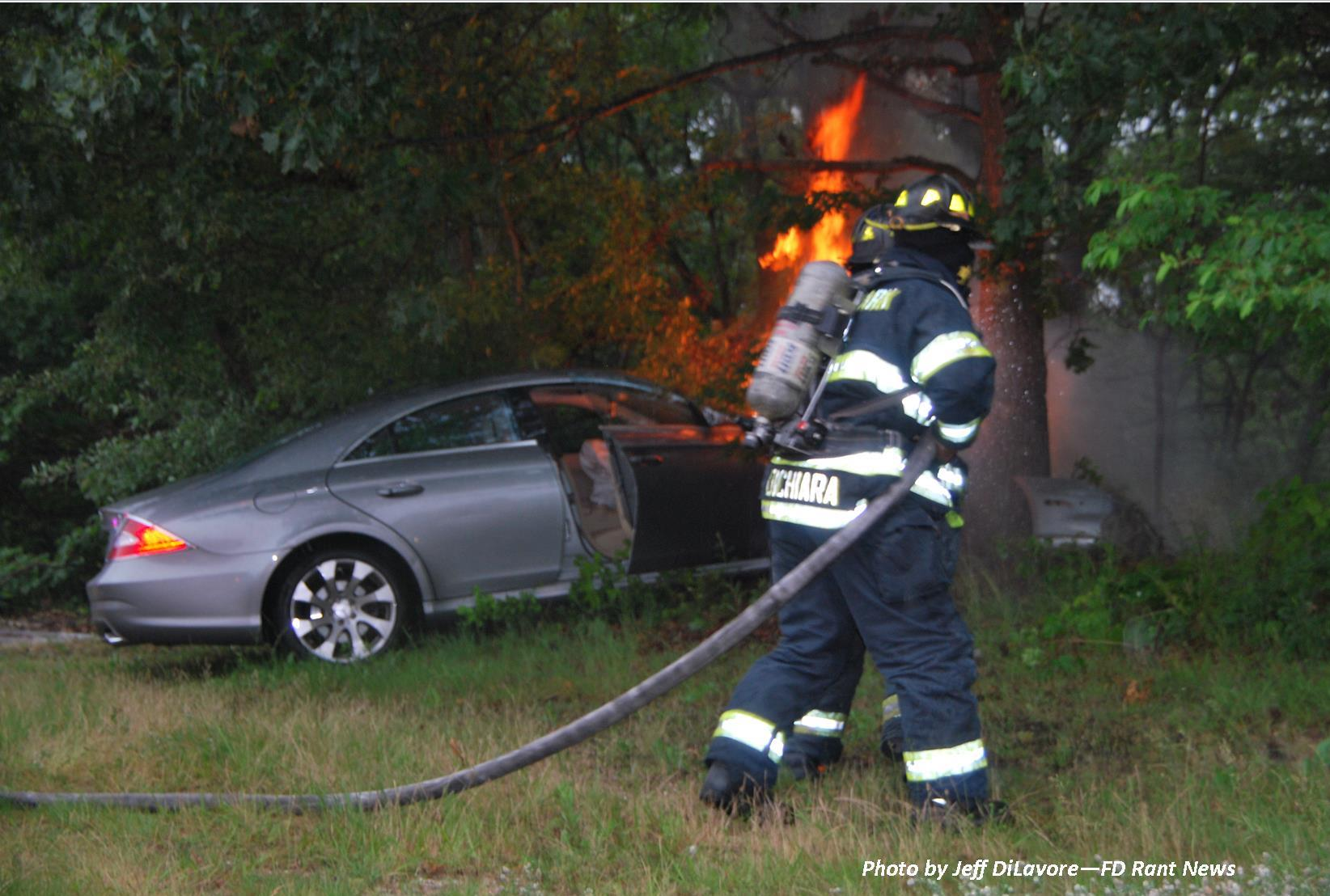 Fiery Crash on Sunken Meadow Parkway | Kings Park, NY Patch
