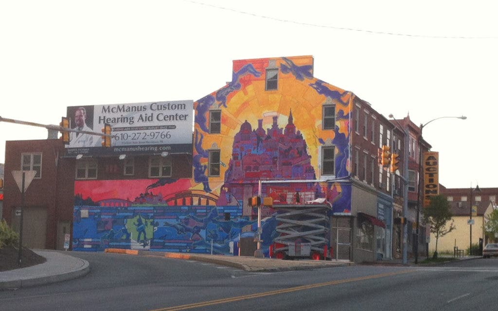 Norristown's Mural Almost Finished! | Norristown, PA Patch