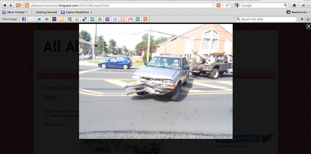 Harleysville Blogger Recounts Lansdale Accident Montgomeryville, PA Patch