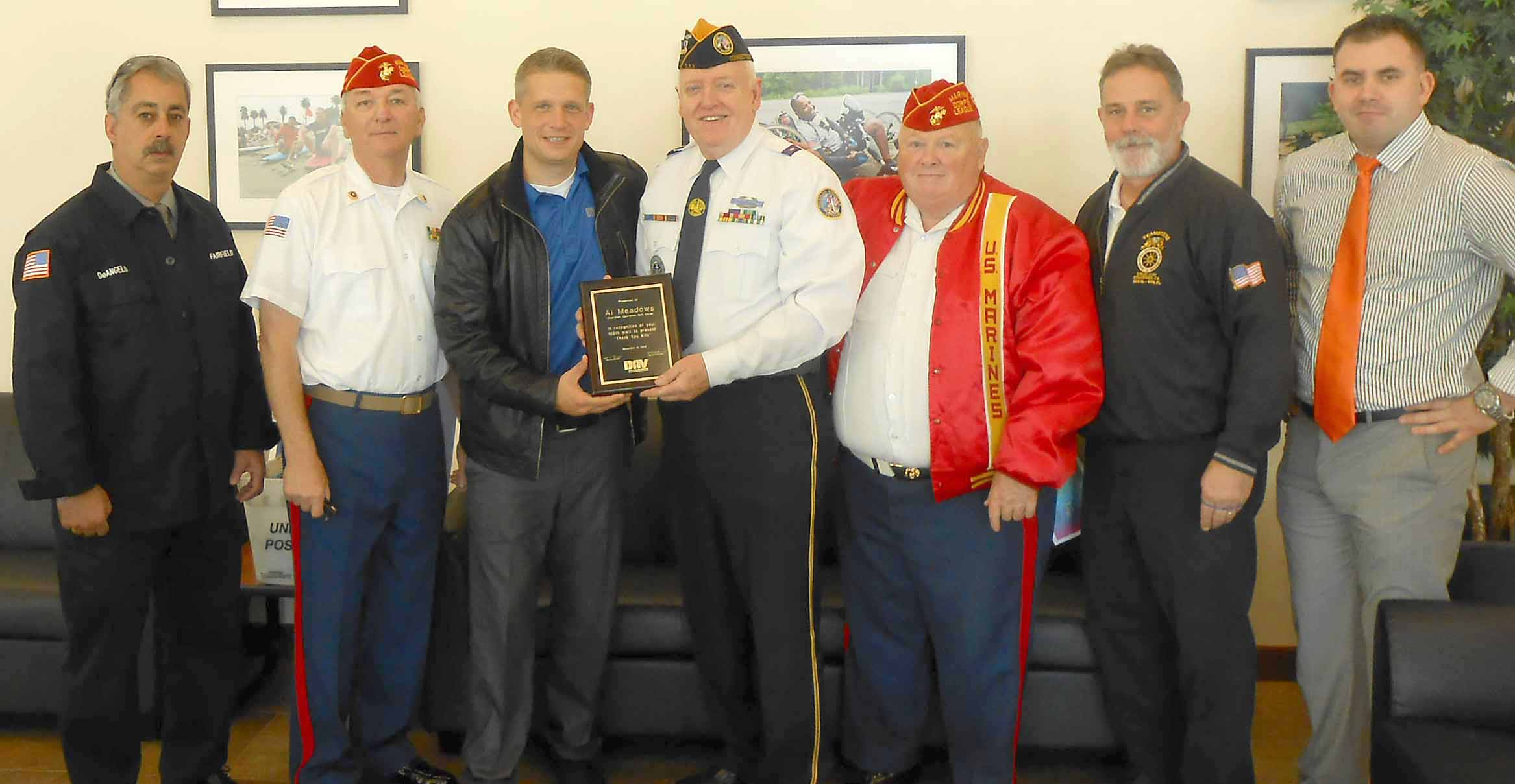 DAV's Rocky Hill Headquarters Has Sendoff On 100th Visit To Wounded