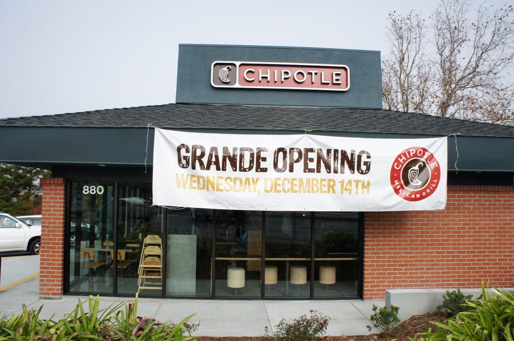 Chipotle Opens in Former Starbucks Site | Novato, CA Patch