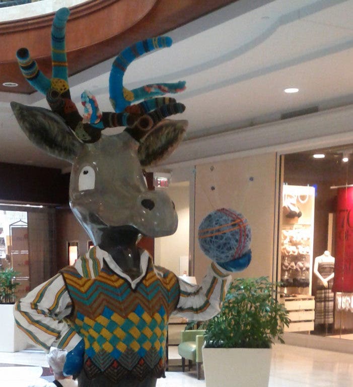 Color and Texture Inspire Buck Created by Southeast Fiber Arts Alliance