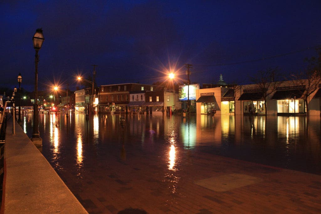 Photos, Video Evening High Tide in Annapolis After Hurricane Sandy