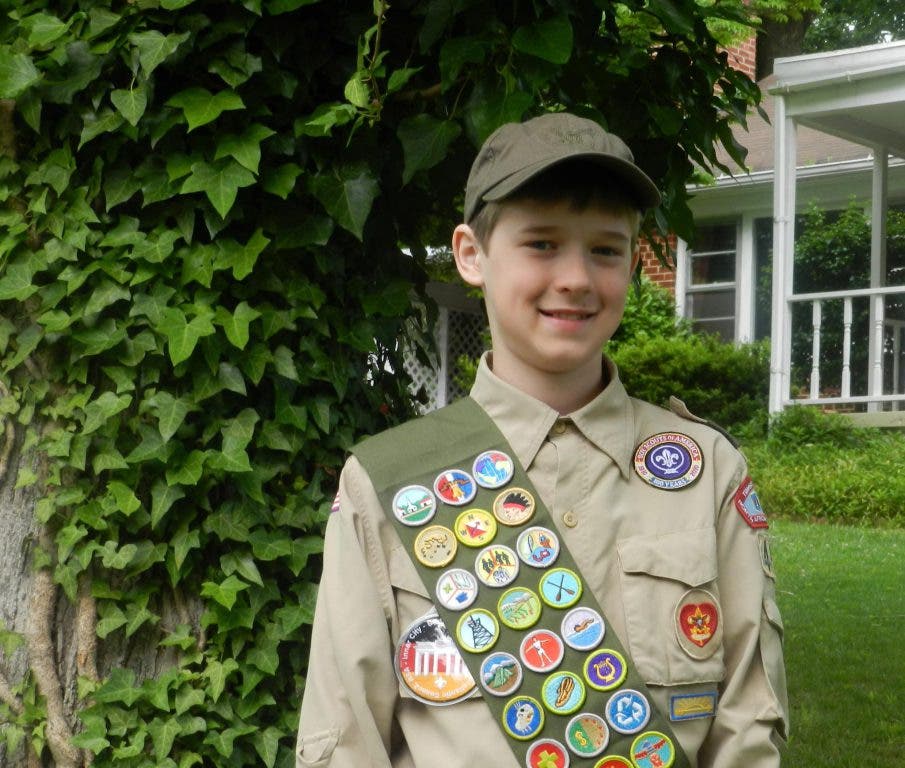 Alex Karony Achieves Boy Scout s Highest Rank Eagle Scout McLean VA 