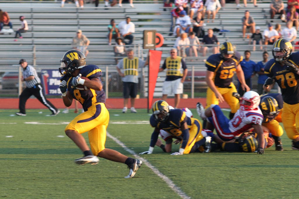 Wyandotte Football Stuns Taylor Kennedy Early for 360 Win Wyandotte