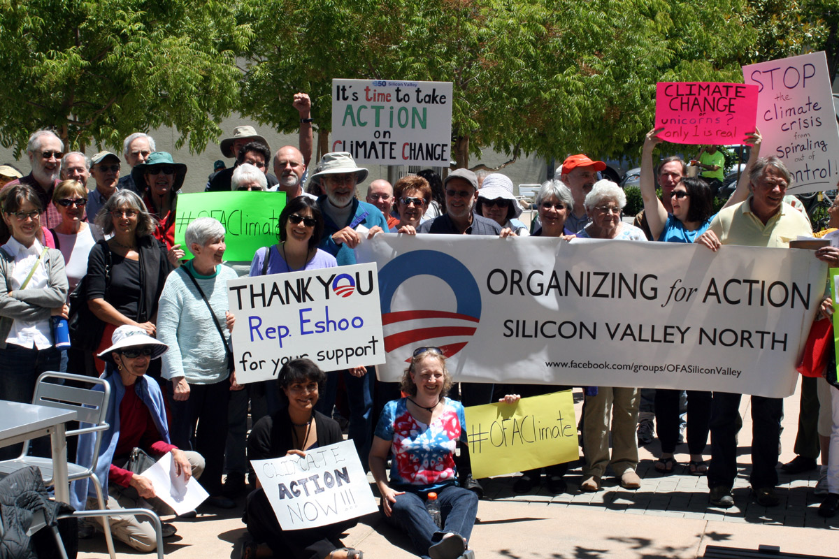 Pro Climate Change Rally Climate Change Rally Attracts Crowd to Downtown Palo Alto | Palo Alto ...