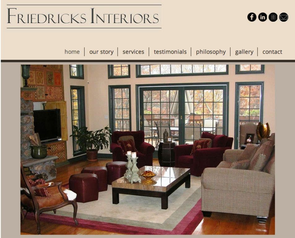 Friedricks Interiors launches a new website![SPONSORED]