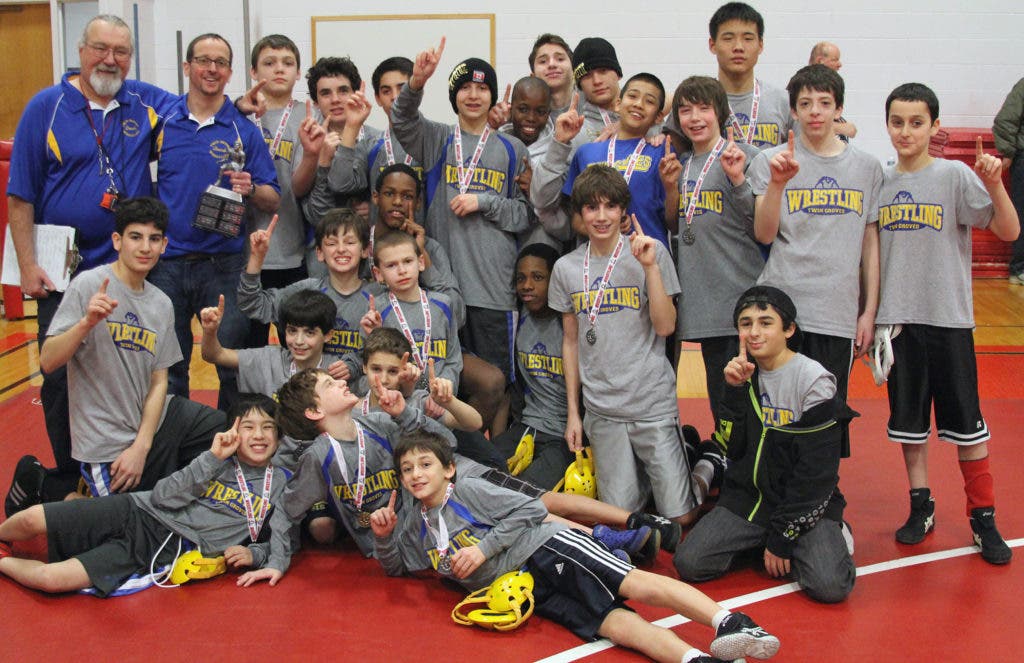 Twin Groves Middle School Wrestlers Are Patriot Athletic Conference