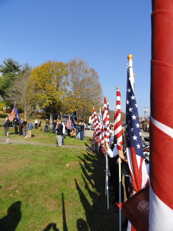 Veterans Day in Montville Celebrated With Flags, Song, Prayer and Speeches [VIDEO] Montville